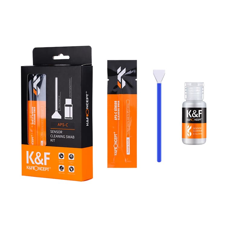 K & F Concept 16mm Professional APS-C/24mm Kit De Limpeza De Sensor De Câmera Em Estrutura Inteira Para CMOS E CCD