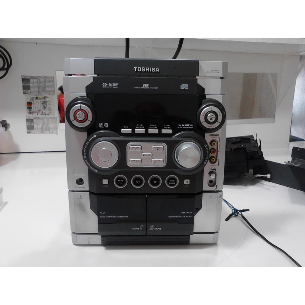 Placa Do Painel Frontal Som Toshiba Ms 7320cd