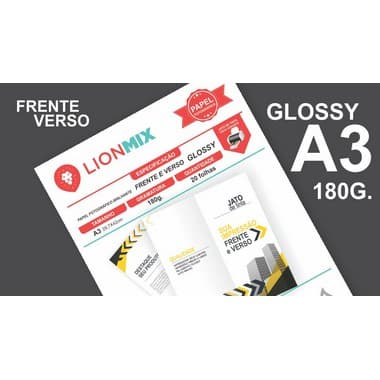 Papel Fotográfico Brilhante Fv 180g. - A3 Pct 20 Folhas
