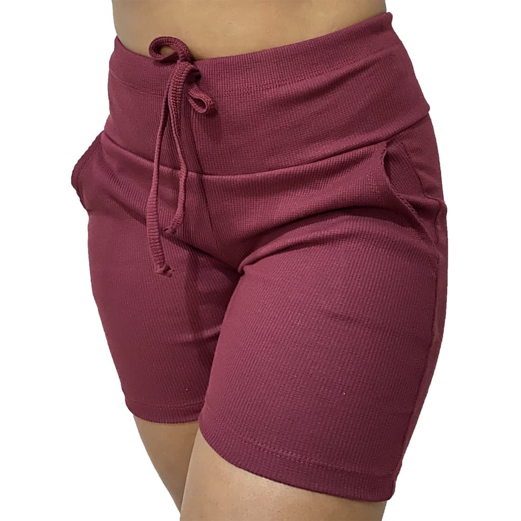 shorts feminino bermuda feminina com elastano shorts cintura alta meia coxa