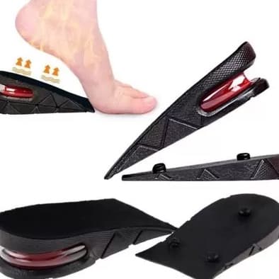 2 pares Palmilha completa Aumente 7cm De Altura Ar Max Anti Impacto Em Pvc