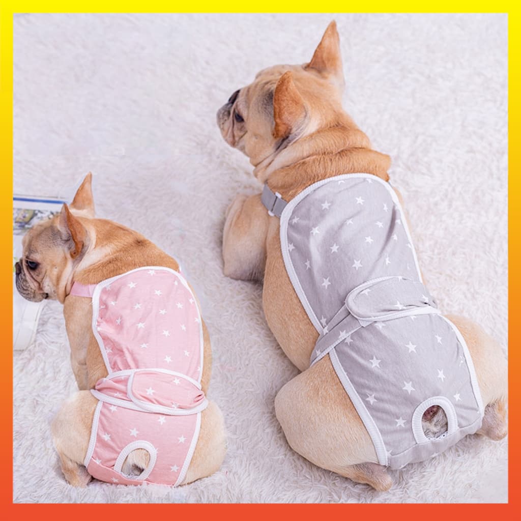 Calça Fisiológica Feminina De Cachorro De Estimação Lavável Reutilizável Não Gruda