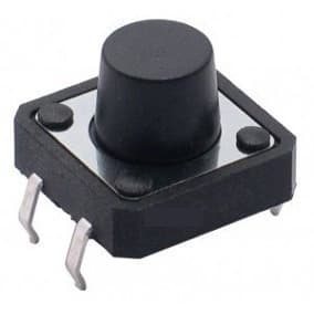 Kit 10 Peças - Chave Tactil 12x12x8,5mm 4t 180 Graus