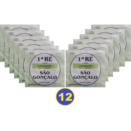 Corda Avulsa Cavaquinho Aço 1ºré 127 - São Gonçalo 12un