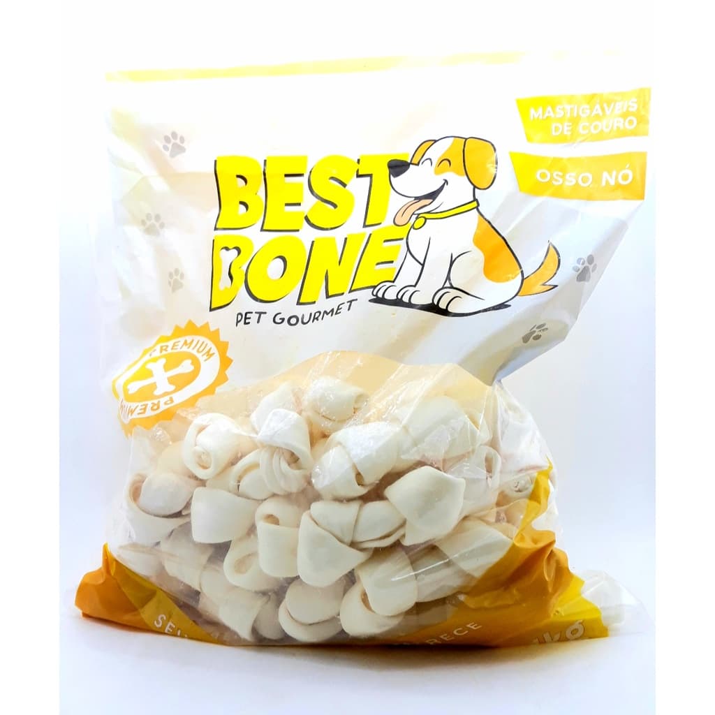 Osso Nó 1kg Tam 3/4 Polegadas Petisco Ossinho