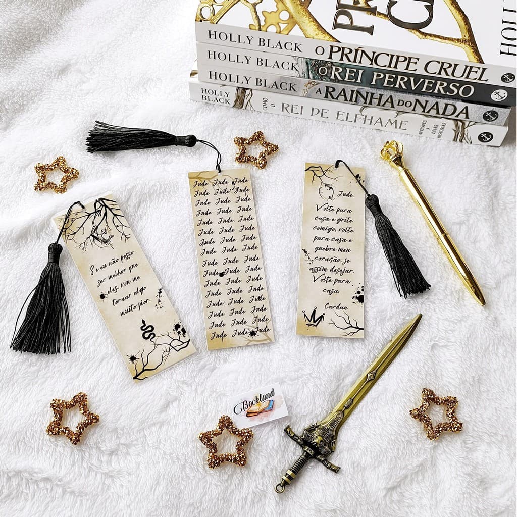 O Príncipe Cruel  - Marcador de página plastificado O Povo do Ar