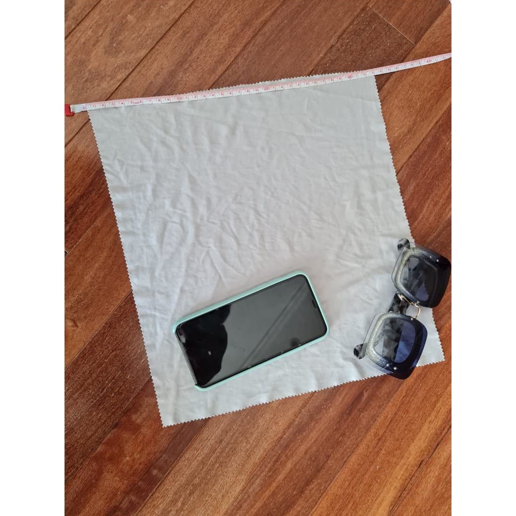 Pano Quadrado Micro Fibra Limpeza De Óculos /Lente Da Câmera/ Tela De Celular 34x34