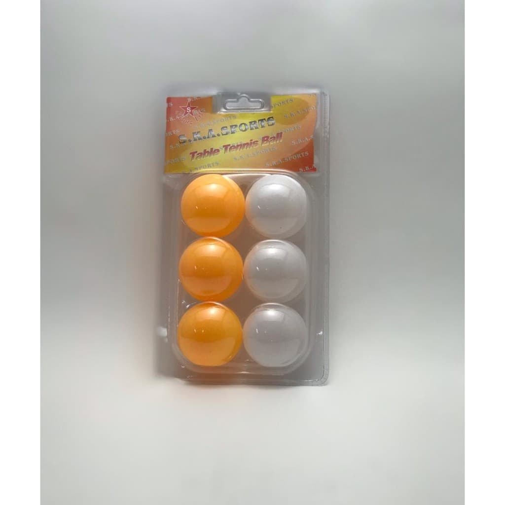 Kit Bola de Ping Pong 6 unidades