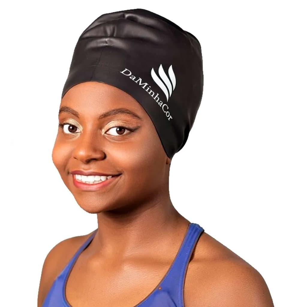 Touca De Natacao E Banho Cabelo Volumoso Daminhacor