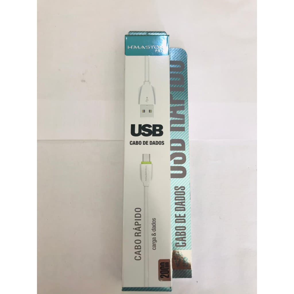 Cabo H´Maston USB-V8 (Cabo Rápido) 2 metros