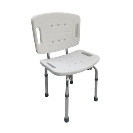 Cadeira Para Banho Tipo Banqueta Com Encosto Carci