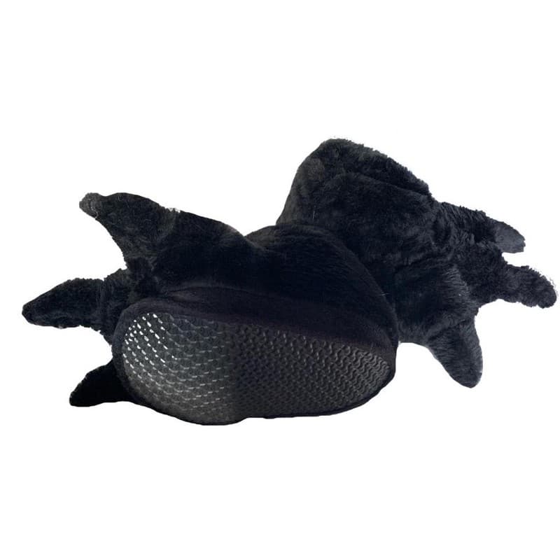 Pantufas quentinhas garra preta