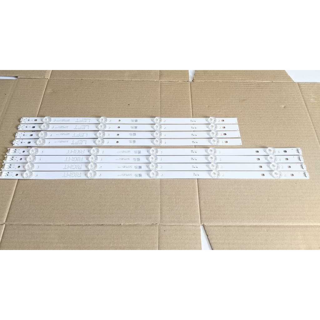 Kit Completo 8 Barras De Led Tv  49lj5550 §