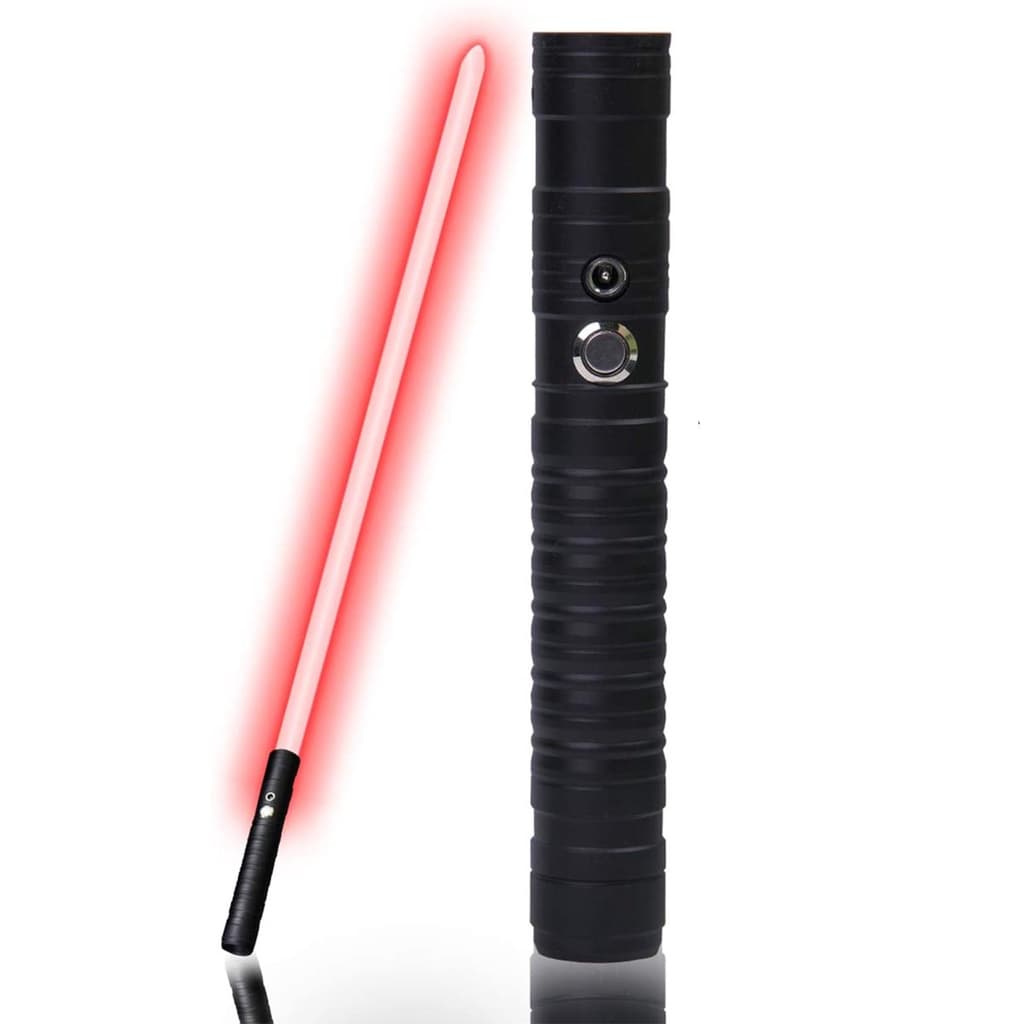 Star Wars Lightsaber RGB 7 Cores Mudar Cabo de Metal Espada Laser Duelo Pesado Som Dois em Um Sabre de Luz Cosplay Adereços de Palco