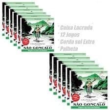 Encordoamento Cordas P/ Cavaco São Gonçalo Caixa C/ 12 Jogos.