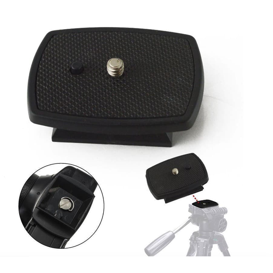 Sapata Engate Rapido Do Tripe Encaixe Base 4,4cm X 4,4cm