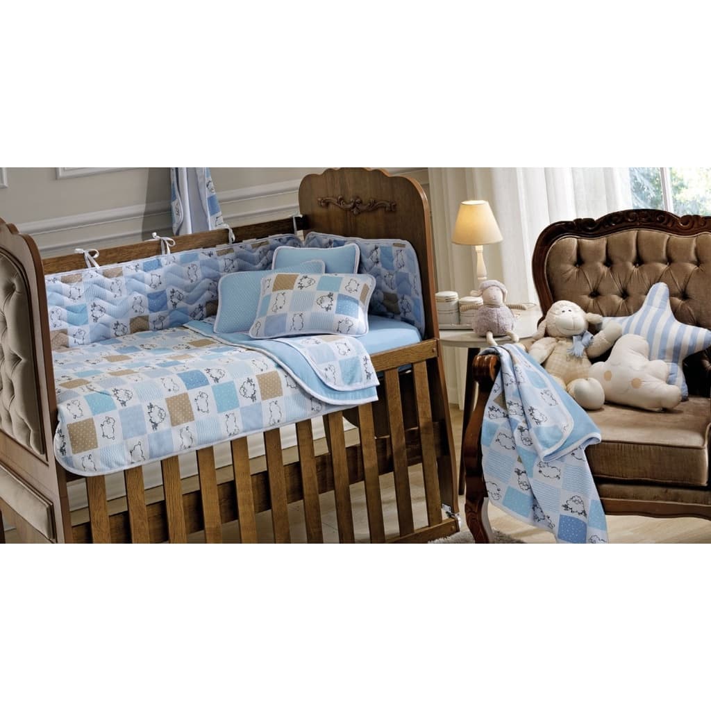 Kit Protetor de Berço 3 Peças para Bebê | Produtos para Bebê | Baby...