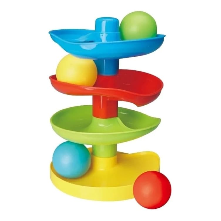 Corre Bola Torre Interativa Rola Bola Brinquedo Bebê Criança