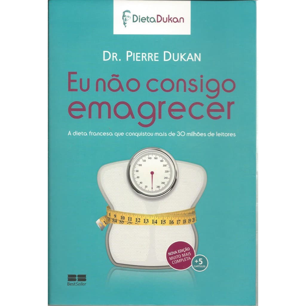 Livro Eu não consigo emagrecer, Dr. Pierre Dukan