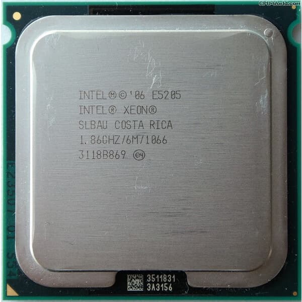 Processador Intel Xeon E5205 1.86Ghz LGA 771