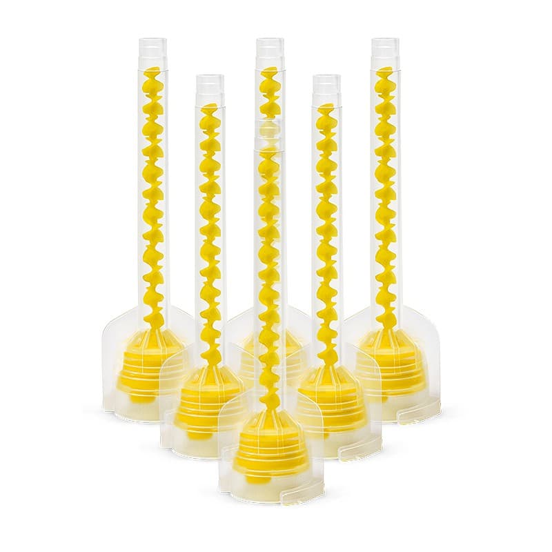 Scan Automix Ponta Misturadora C/12 Pontas ( Amarela )