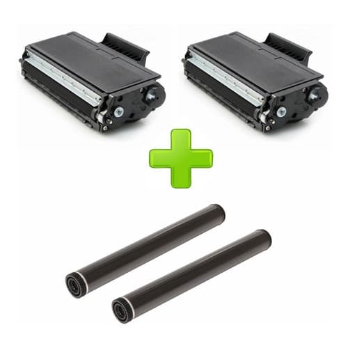 Kit 2 Toners + 2 Cilndros Tn580 Tn620 Tn650 8080 8060 8065