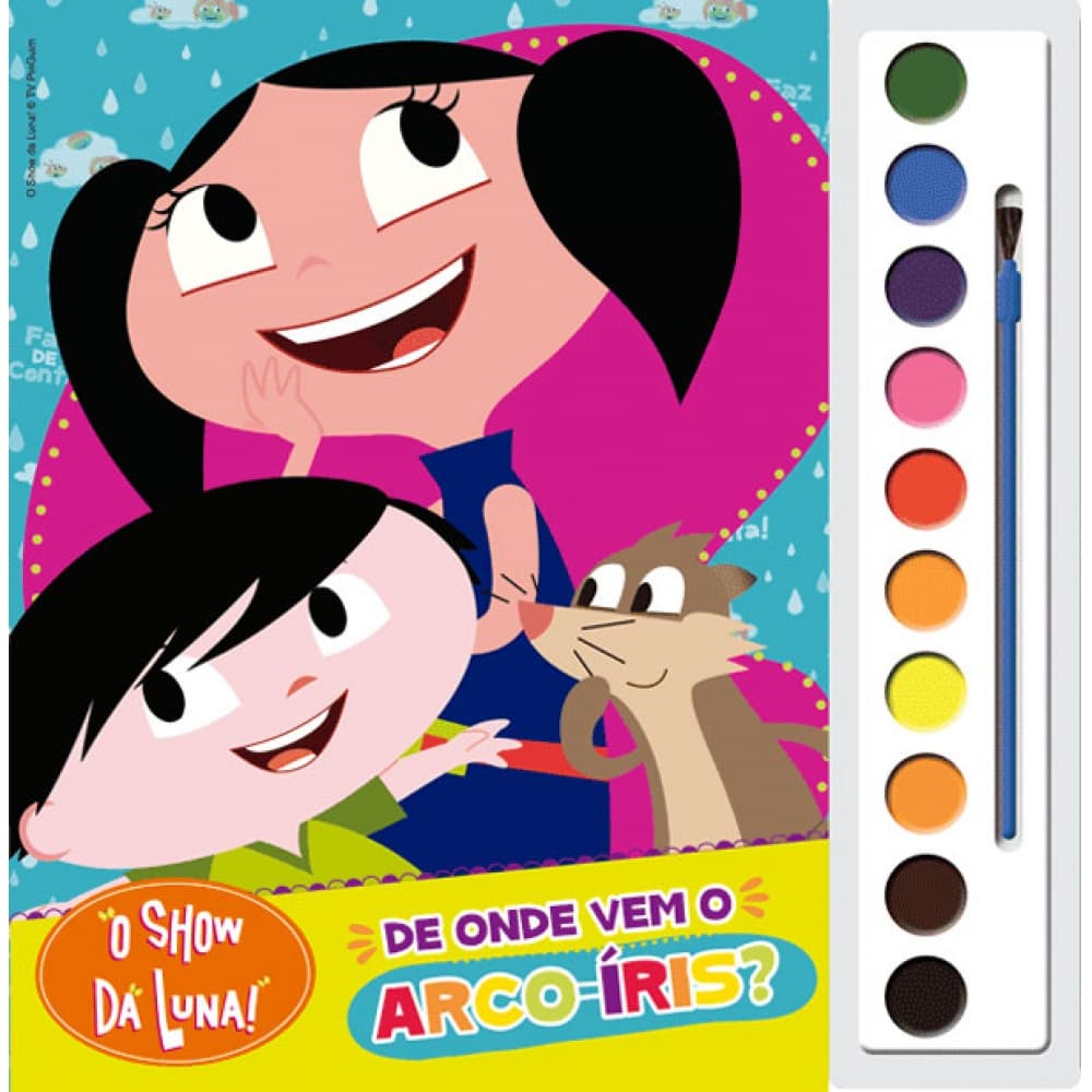 Livro - O Show da Luna - De onde vem o arco-íris? - Ciranda Cultural