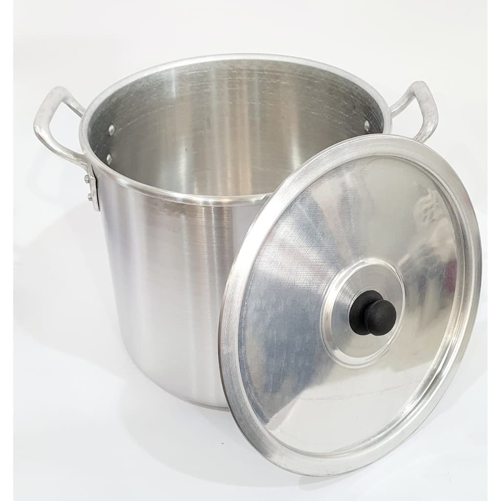 Caldeirão De Alumínio N°24 - Com Tampa 10 Litros espessura 1,3