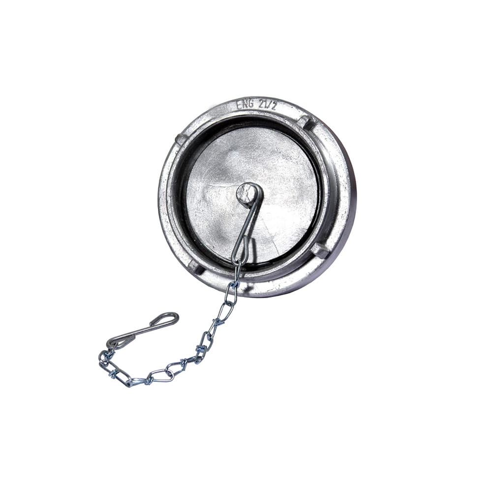 Tampão Storz Em Alumínio Injetado com Corrente 2.1/2"