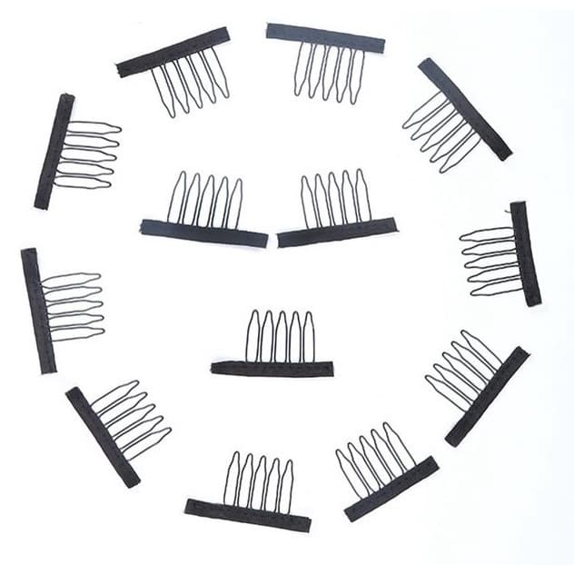 Pentes para Confecção de Peruca – Pentinhos para Segurar Rabo de Cavalo e Cabelos com Segurança