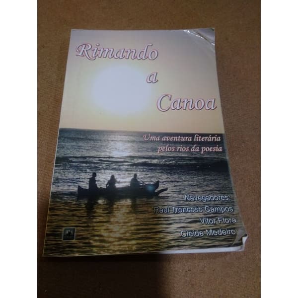 livro Rimando a Canoa