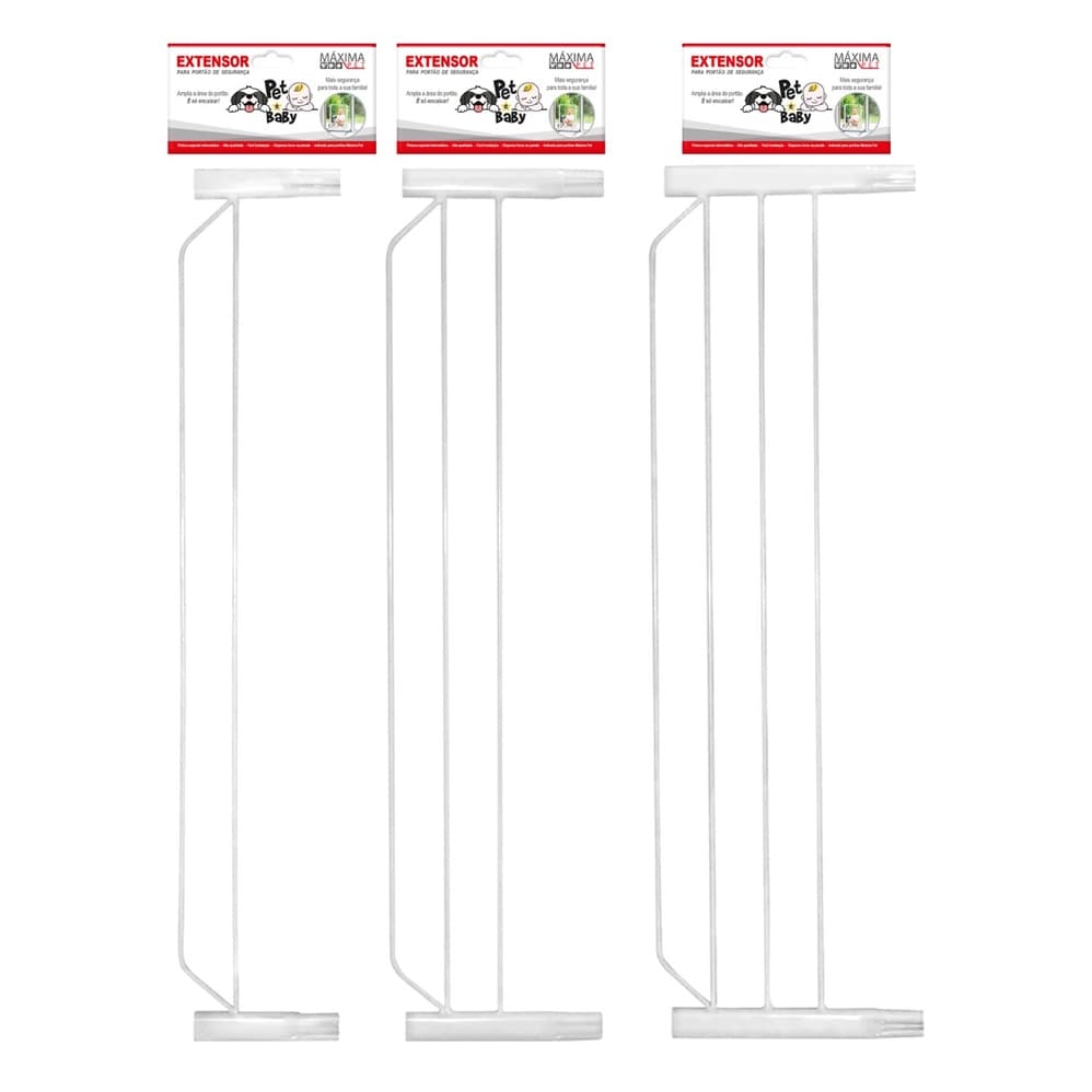 Extensor 15cm - Portão De Segurança Para Cães E Bebês