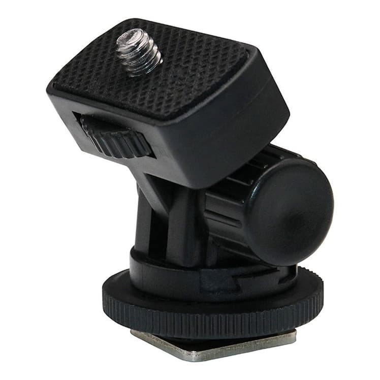 Sapata Articulavel Inclinavel 180 Graus Flash Led Ring Light