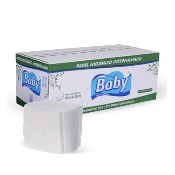 Papel Higienico Interfolha Kai Kai Branco Fs 10000 Unidades