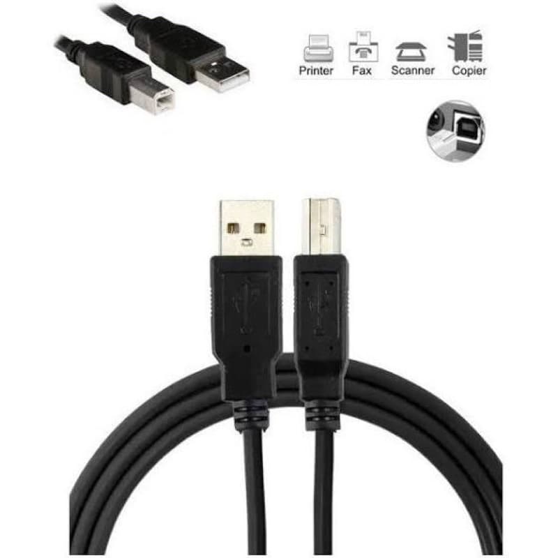 Cabo de Impressora USB 2.0 AM / BM 1.8 Metros