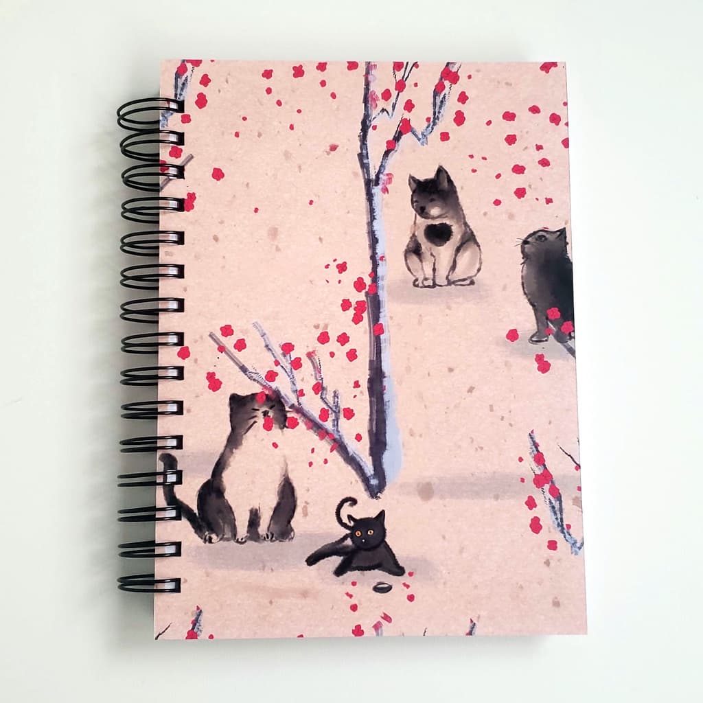 Caderno Sketchbook Desenho e Aquarela A5 21x15cm - 90g, 180g, 240g, 300g Neko