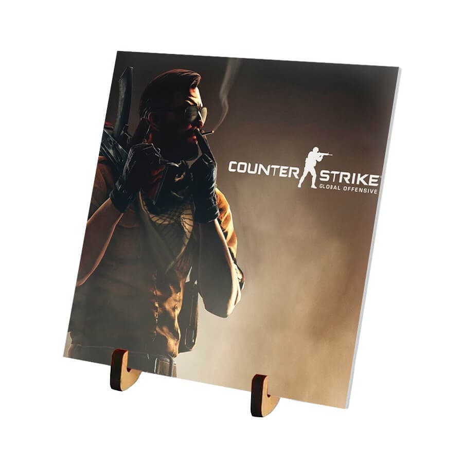 Azulejo 15x15 com pézinho CN Counter Strike Global Offensive
