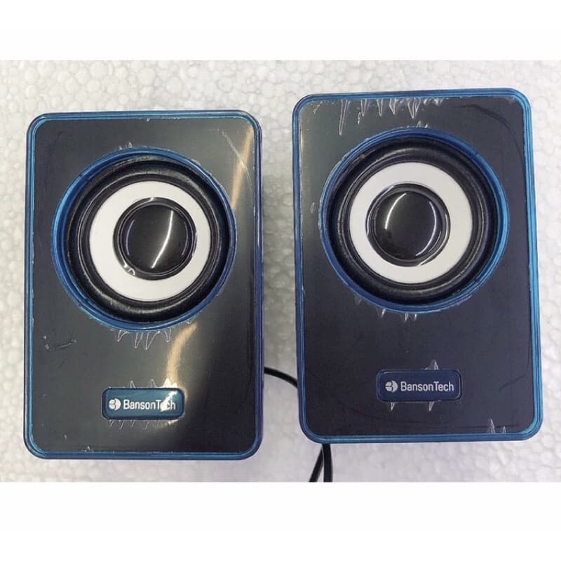 Caixa de Som Para Pc Notebook Leve Pequena Colorida Usb P2 BS-703