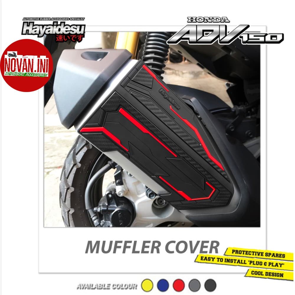 Tampa Protetora Do Silenciador/Corpo Escapamento Honda ADV 150-HAYAIDESU