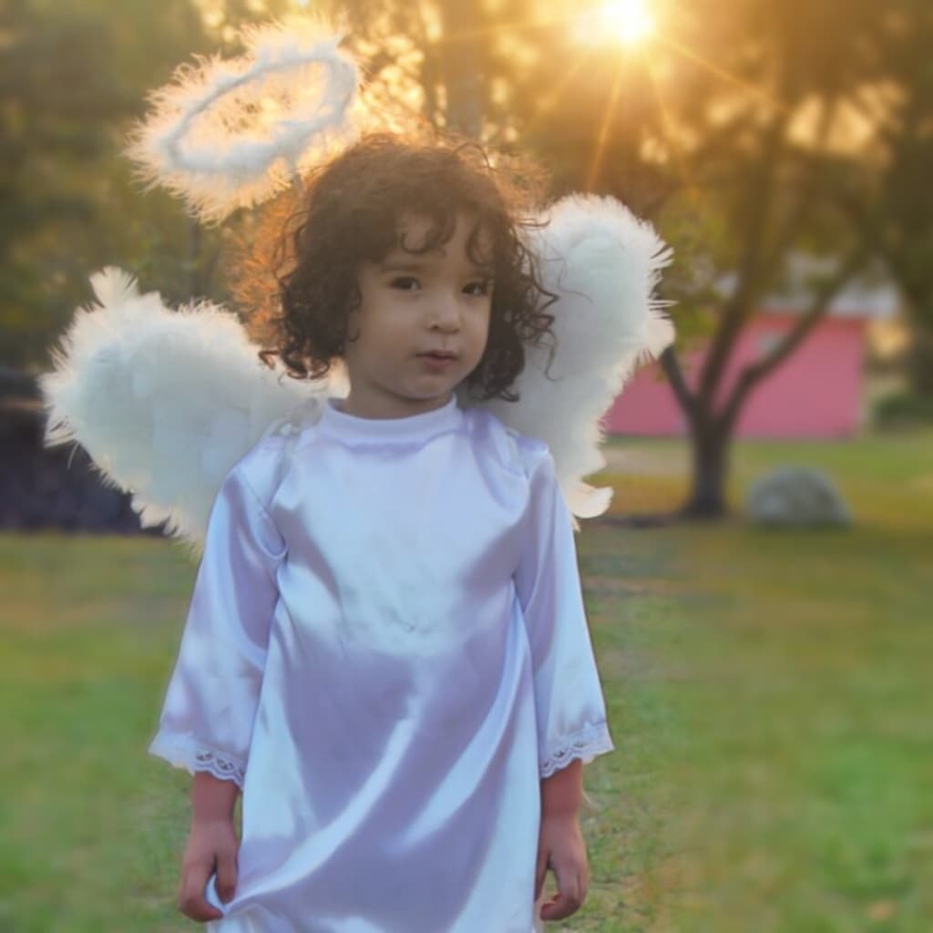 Fantasia de anjinho TÚNICA!