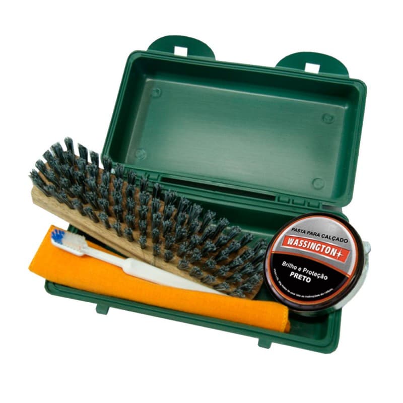 Kit Limpeza E Manutenção De Coturno Estojo Verde - Original