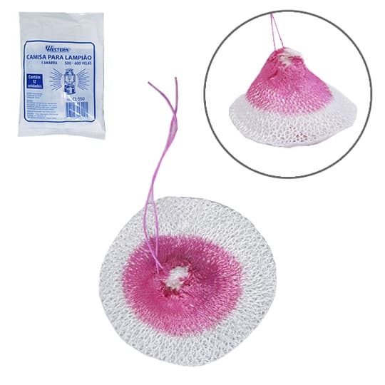 Camisa Para Lampião 1 Amarra 500 600 Velas 12 unidades