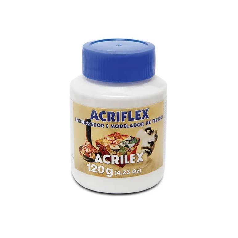 Acriflex Endurecedor e Modelador de Tecido 120g Acrilex 