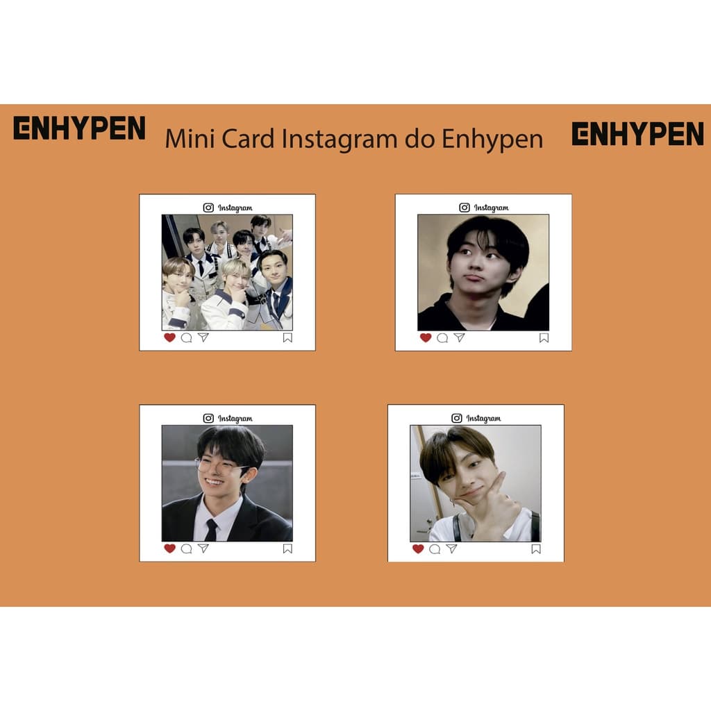 Mini Card Instagram - Enhypen