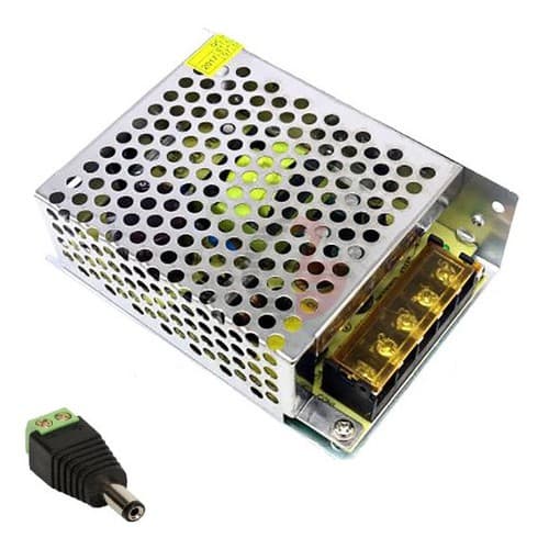 Fonte De Alimentação Bivolt 5v 10a 50w + Conector P4 Macho