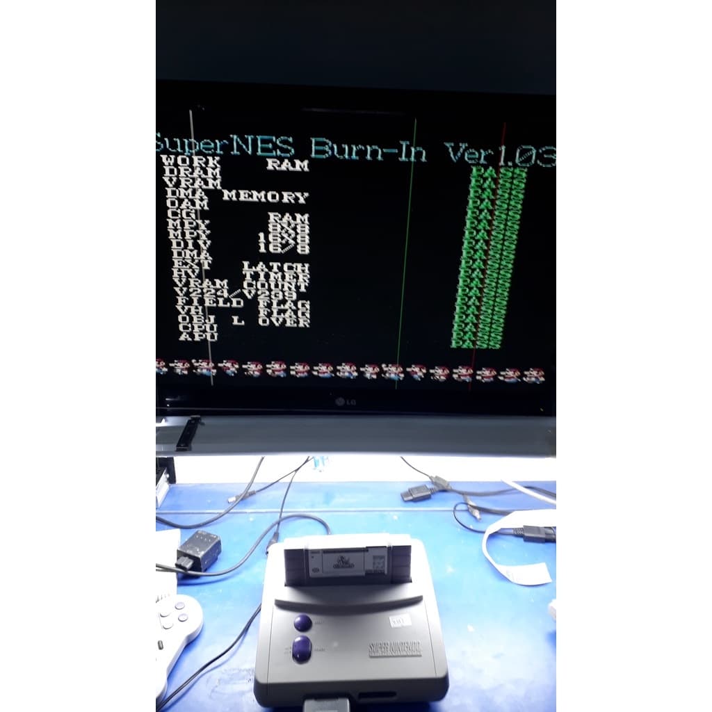 VIDEO GAME SUPER NINTENDO BABY RF ORIGINAL H317