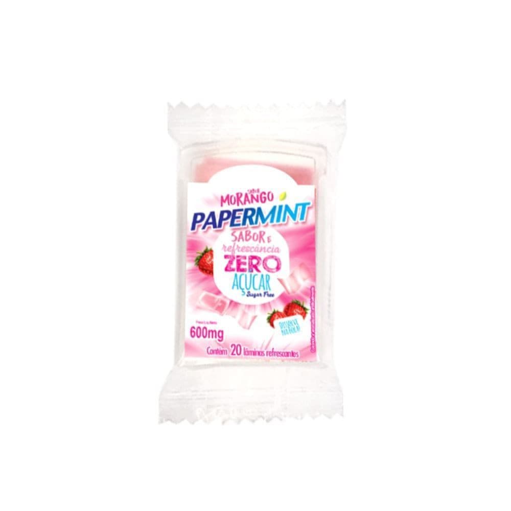 Papermint - Lâminas refrescantes para sexo oral beijo - Sabores Paper mint