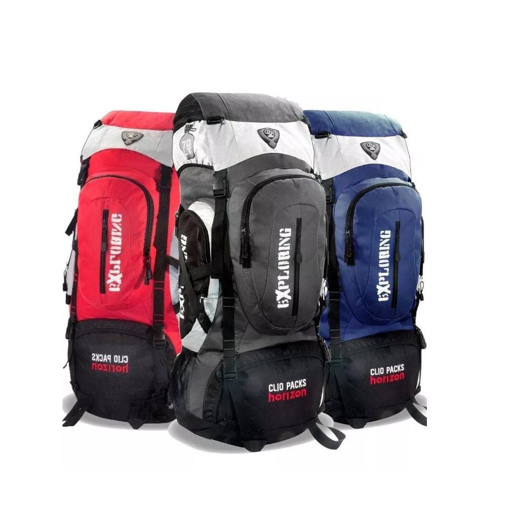 Mochila 70l Camping Trilha Viagem Pesca Impermeável  Resistente