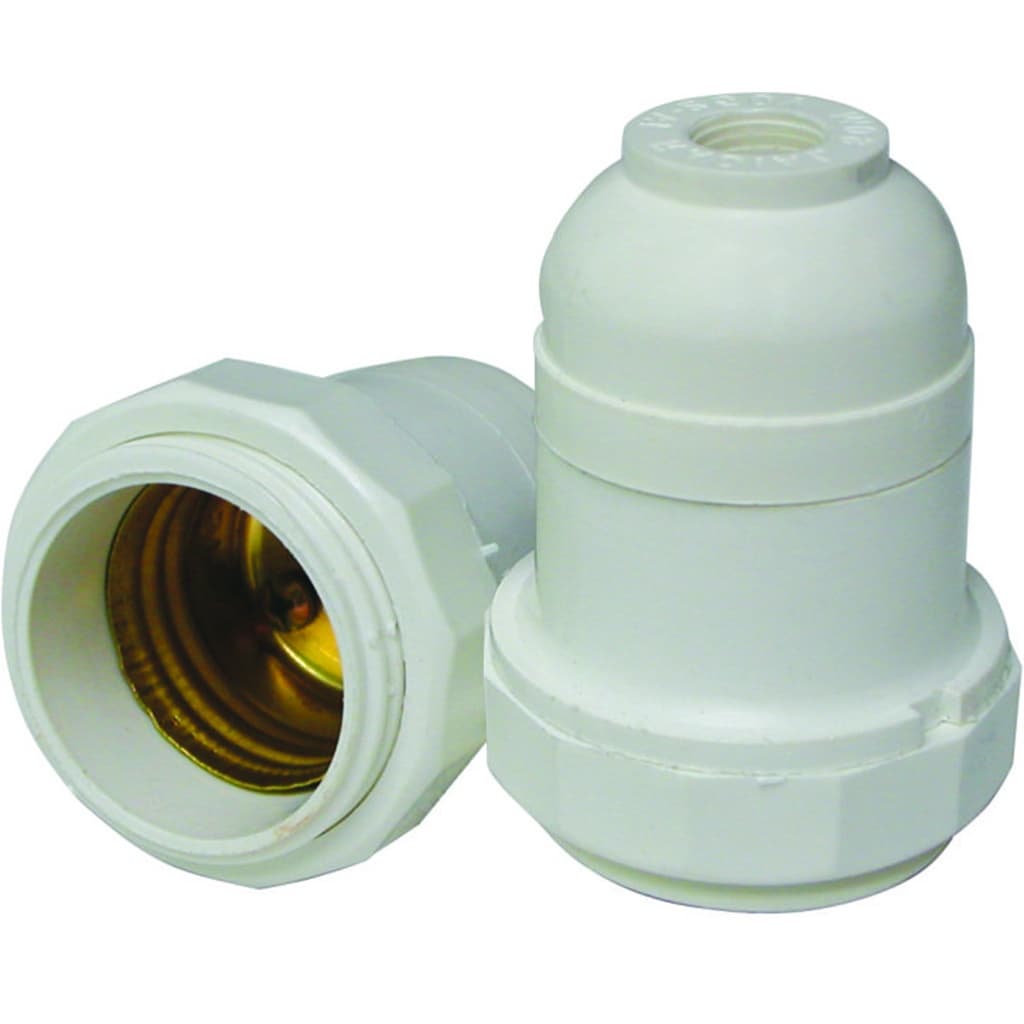 Soquete Coluna Branco E-27 2a 250V Radial 1201.005