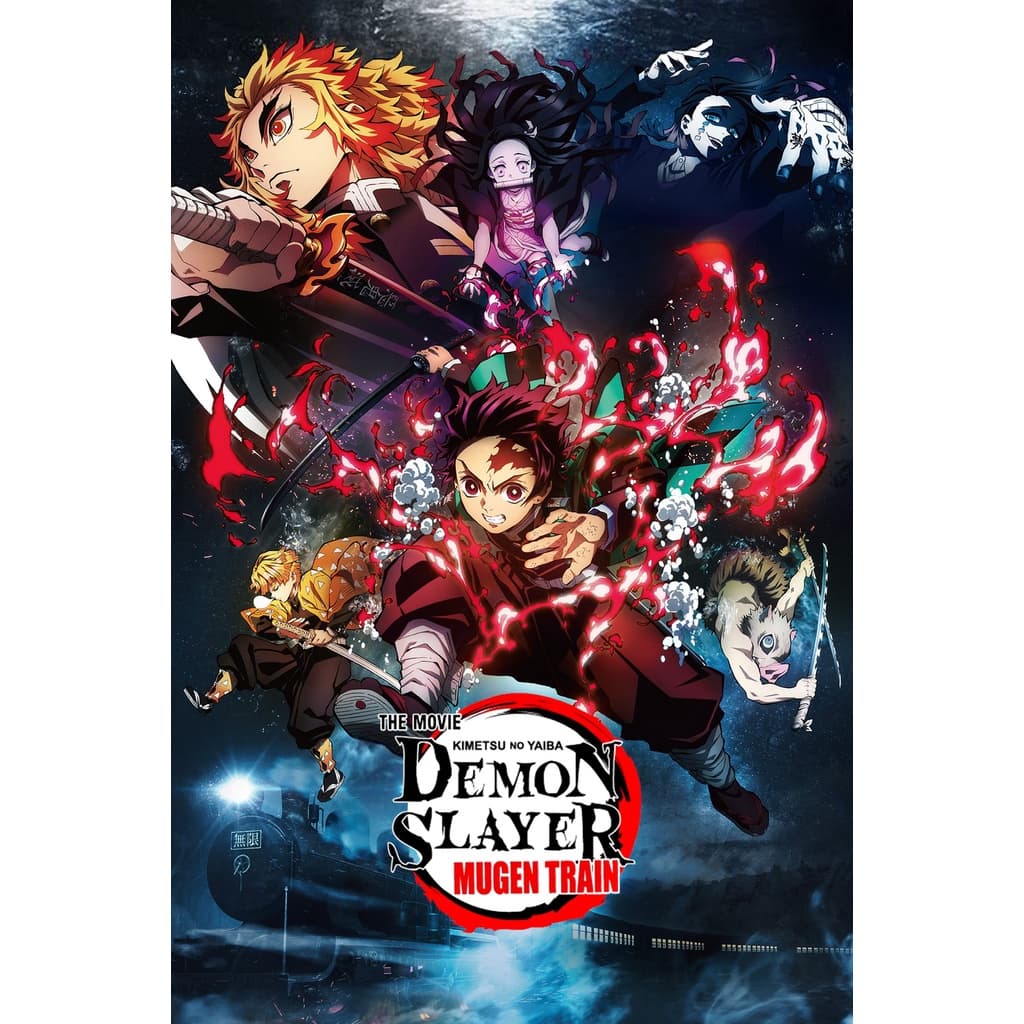 POSTER PREMIUN - DEMON SLAYER - KIMETSU NO YAIBA - TAMANHO 20X30 (Varias opções)